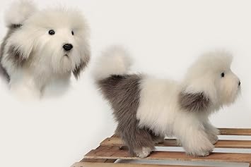 Anima Peluche Chien Bobtail 26 Cm Amazonfr Jeux Et Jouets