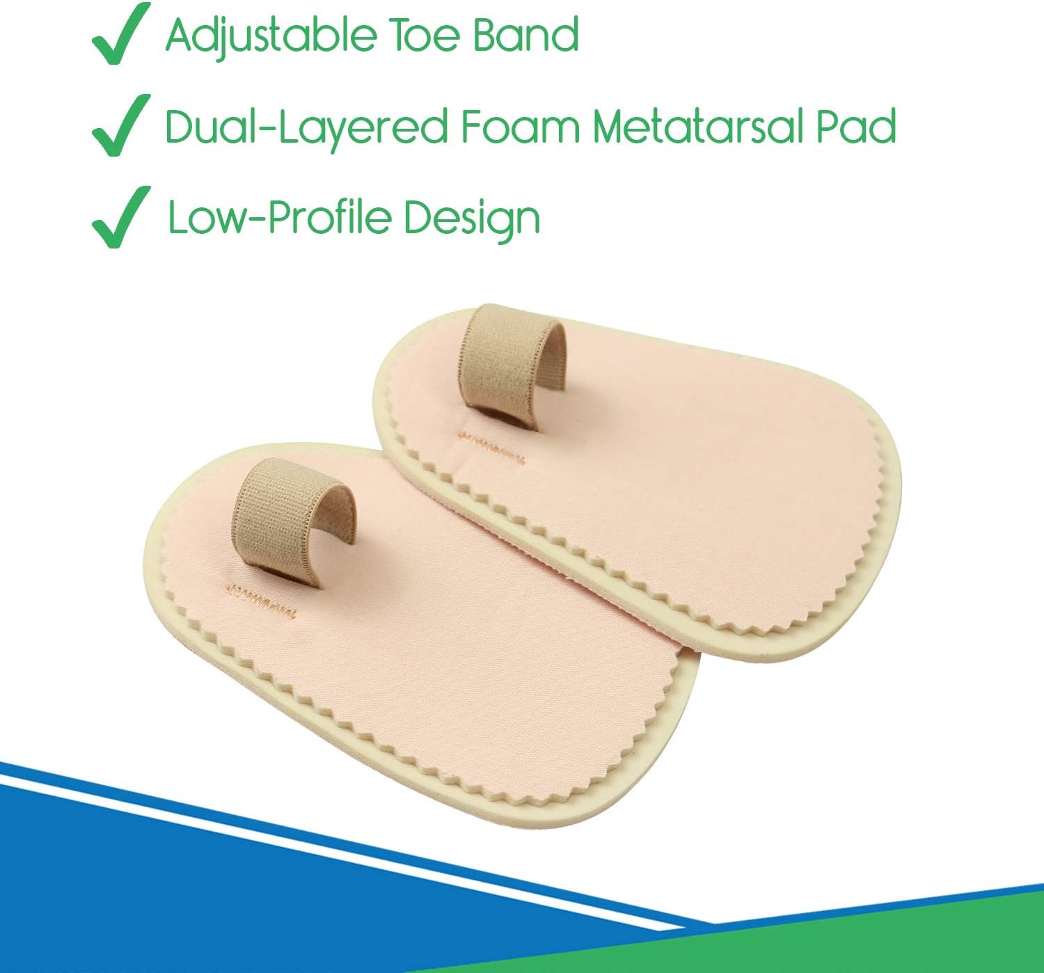 ViveSole Toe Splint [Pair] - Hammer Toe Straightener - Joint Realign Cushion Brace for Claw, Curled, Crooked Toe - Metatarsal Support Loop Guard Alignment Corrector Wrap for Tendon, Broken Toe Surgery: Health & Personal Care