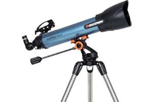 Celestron Inspire 100AZ Refractor Telescope with Built-in Smartphone Adapter