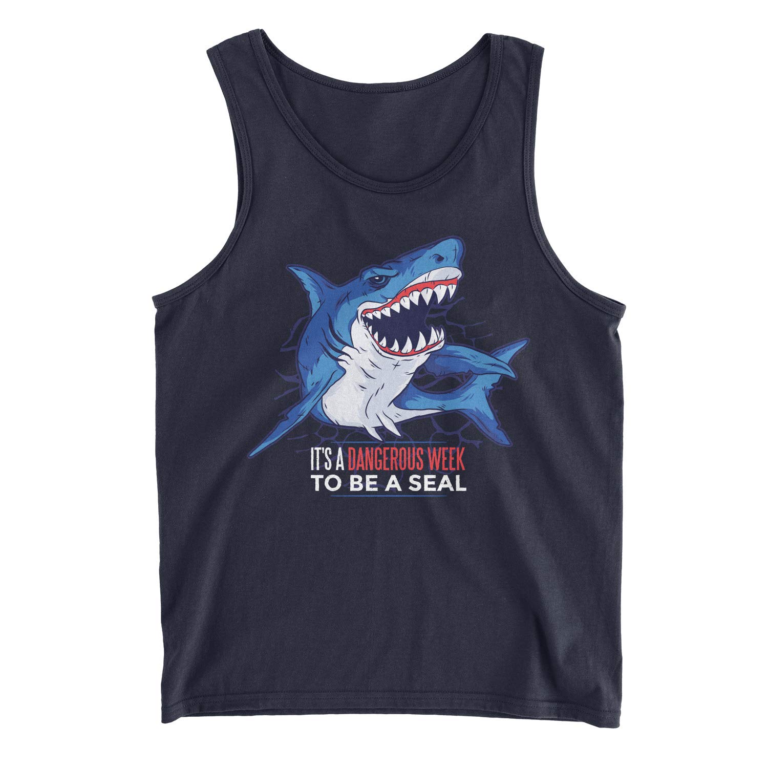 Shark It's A Dangerous Week to Be A Seal Tank Top