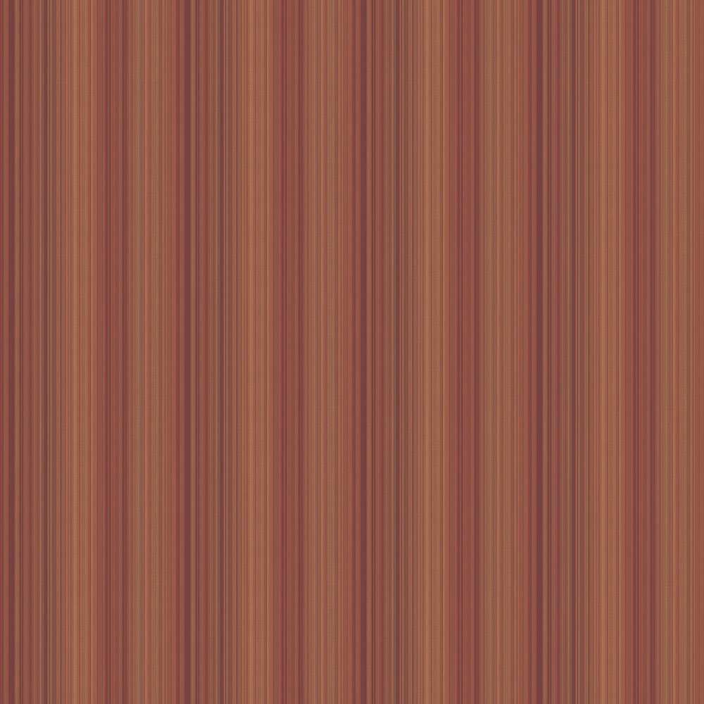 Galerie G34151 Nordic Elements Narrow Stripe Wallpaper, Red/Gold, 10m x 53cm