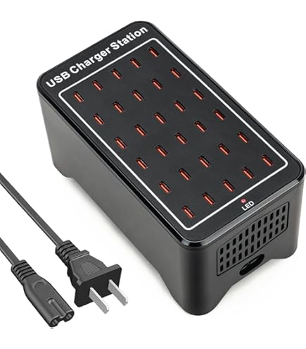 Amazon.com: 40 Ports USB Charging Station with Intelligent