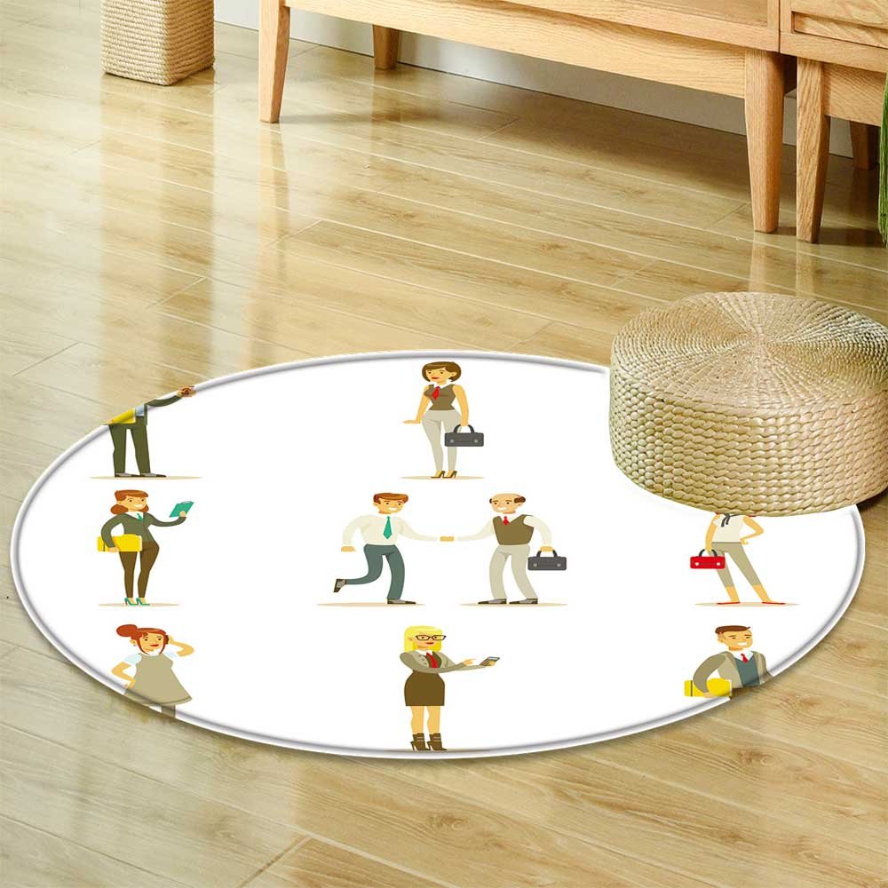 Amazon Com Round Rugs For Bedroom Business Finance And