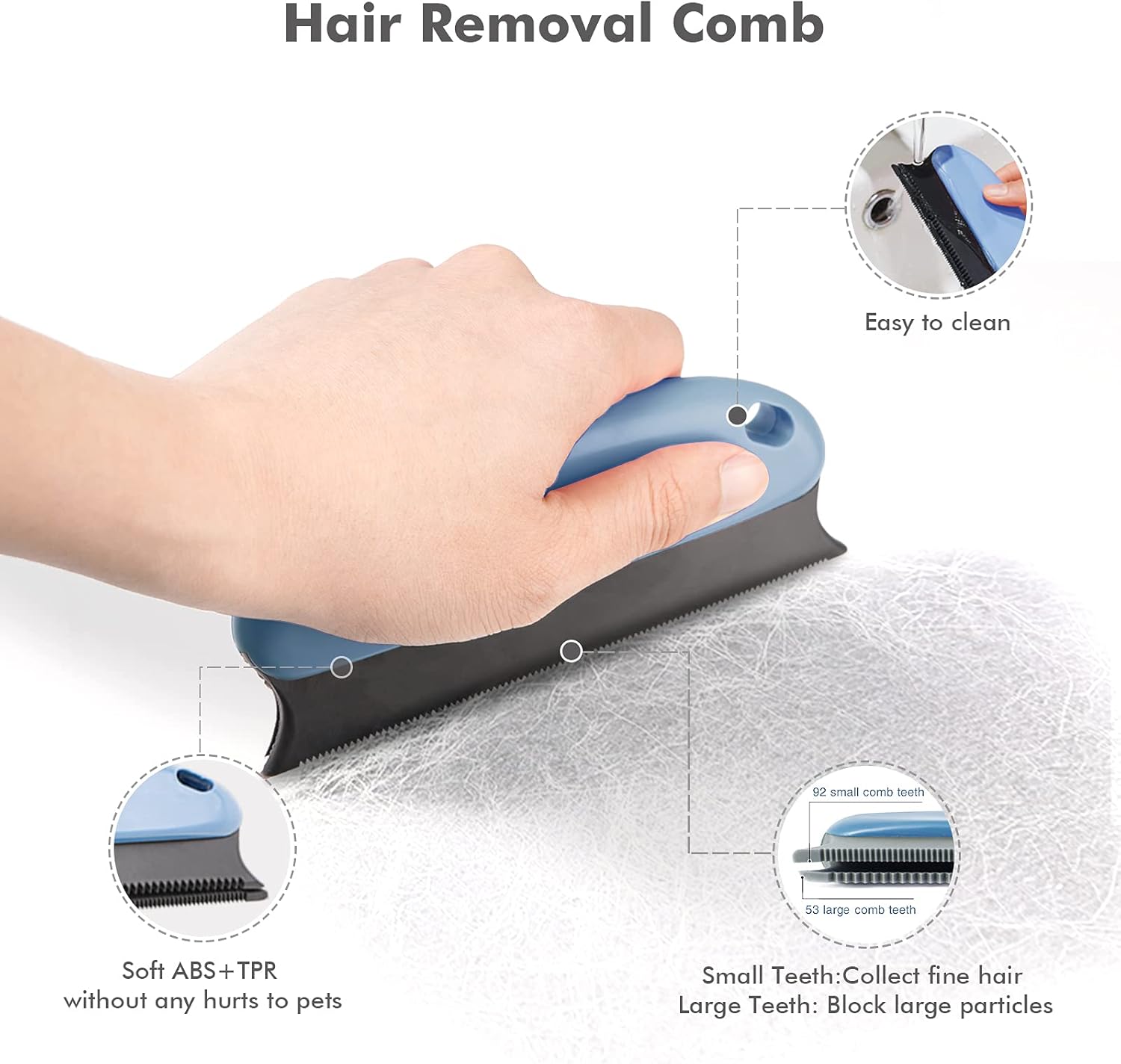 Aumuca Cat Brush and Dog Brush, Cat Brush for Shedding and Grooming with Long or Short Hair Self Cleaning Slicker Brush