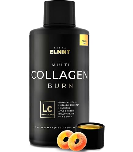 Amazon.com: Collagen Hydrolyzed Liquid 16oz + Vitamin C Anti-Aging L- Carnitine Colageno Hydrolized Colageno (2) : Health & Household