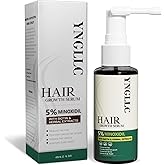 5% Minoxidil Hair Growth for Men and Women, Minoxidil Hair Loss Treatment Serum with Biotin & Herbal Extracts, Topical Hair Loss Treatment for Faster Stronger Thicker Hair Growth 2 Fl.oz