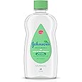 Johnsons Baby Oil Aloe & Vitamin-E 14 Ounce (414ml) (3 Pack)