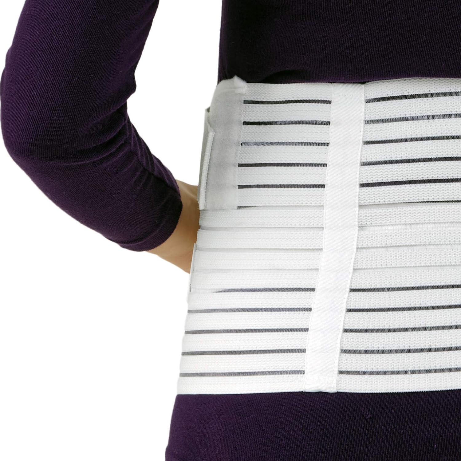 NEOtech Care Maternity Belt - Pregnancy Support - Waist/Back/Abdomen Band, Belly Brace (Black, Size XL): Health & Personal Care