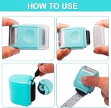 YAAVAAW Privacy ID Address Blocker Stamp Roller Blue S view 5