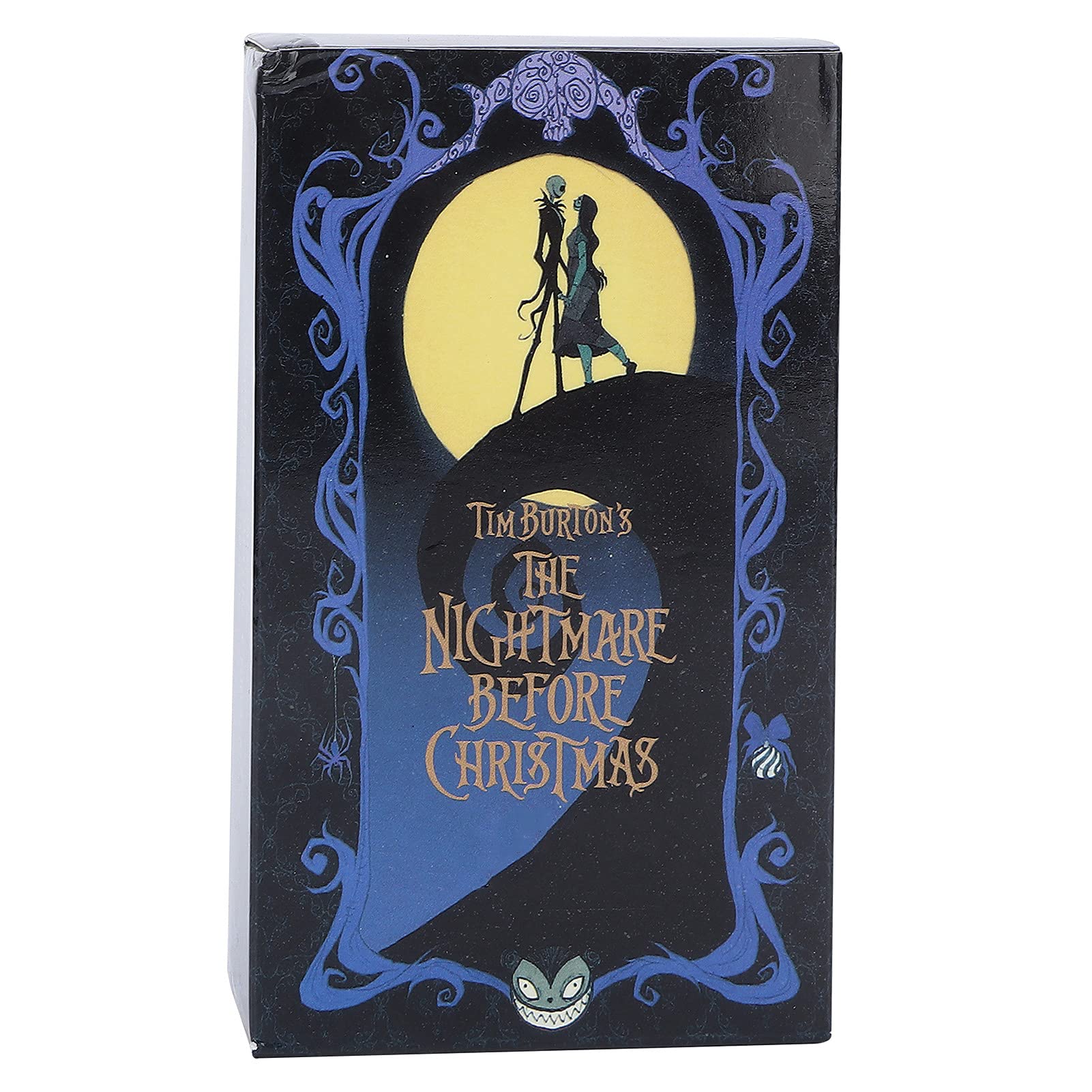 Haowecib Tarot Cards, The Nightmare Before Christmas 78 Papers Fortune Telling Tarot Deck Portable Fun Vivid Pattern Bright Color Eco‑Friendly Fate Divination Cards for Family Party Friends English