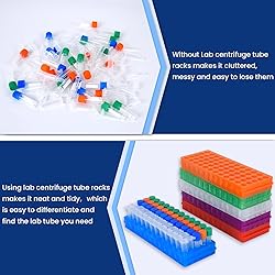 6pcs microcentrifuge Tube Rack lab centrifuge Tube