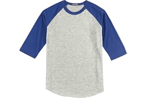 SPORT-TEK Boys' Colorblock Raglan Jersey