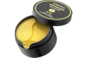 BBTFAA Under Eye Patches (24K Gold, 60PCS) - Under Eye Mask for Puffy Eyes, Fine lines, Dark Circles and Puffiness, Collagen Skin Care Products