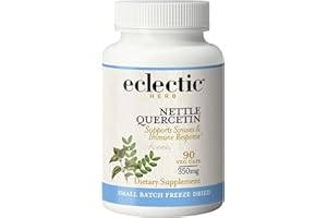 ECLECTIC INSTITUTE Raw Freeze-Dried Non-GMO Nettle Leaf | Healthy Sinus Support, Histamine Response & Respiratory Wellness | 90 CT