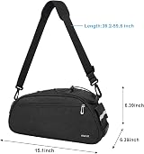MOSISO Bike Rack Bag Waterproof 12L Rear Seat Trunk Pannier Black view 5