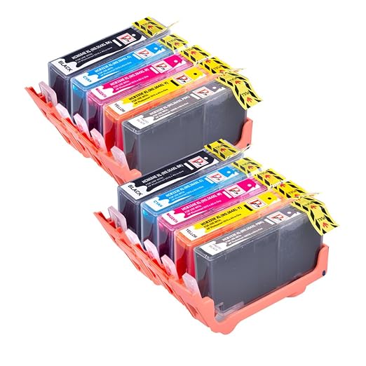 Cartucce Stampanti 364XL MOOHO Per HP &ndash; Con Chip &ndash; Nero E Colori XXL
