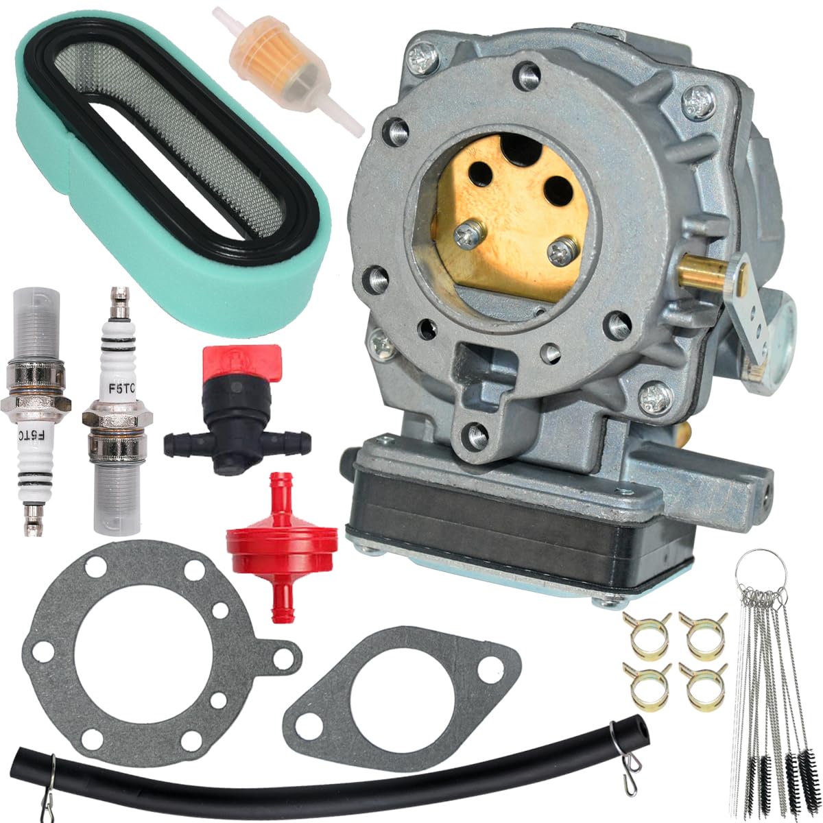 Photo 1 of JDLLONG 693480 693479 694056 Carburetor for 499306 495181 495026 499305 499307 Carb Kit with Air Filter