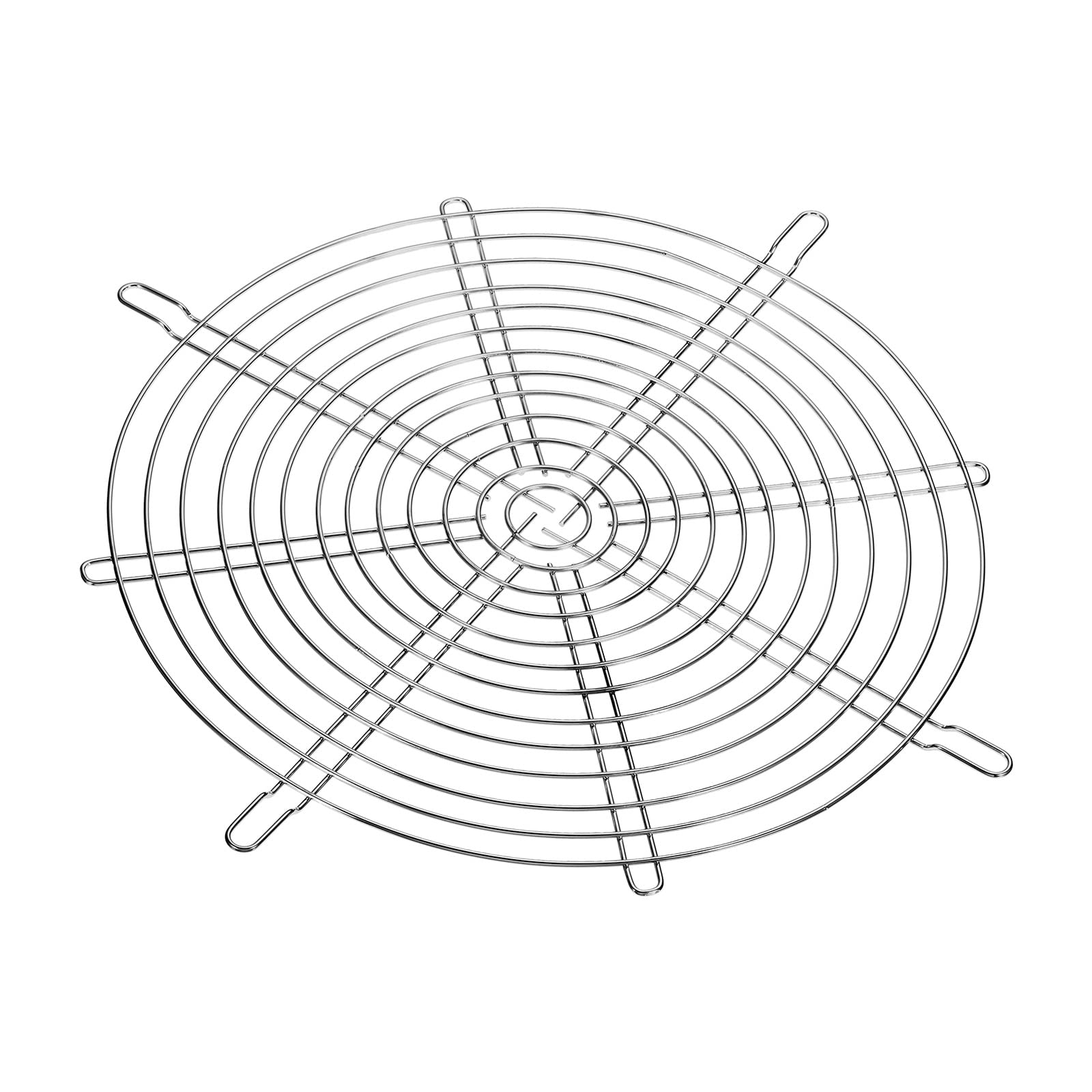 PATIKIL 280mm Fan Finger Grill, 1 Pack Metal Grill Protector Guard for 280X280mm Fan Protective Cover DIY, Silver