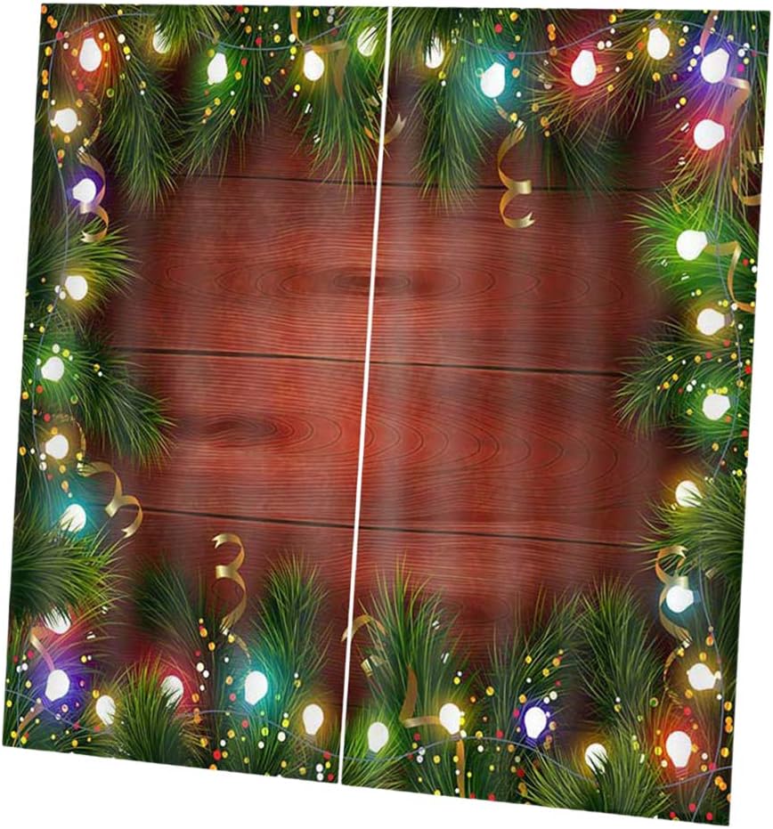 150x166 Cm Albero Colorato Flameer 1 Pezzo Tende Per Finestre Porta Decorazioni Natalizie Decorazioni Per La Casa Stampate Natale 59x65 In Decorazioni Per Interni Casa E Cucina Bepco Ee