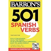 501 Spanish Verbs, Tenth Edition (Paperback or Softback)