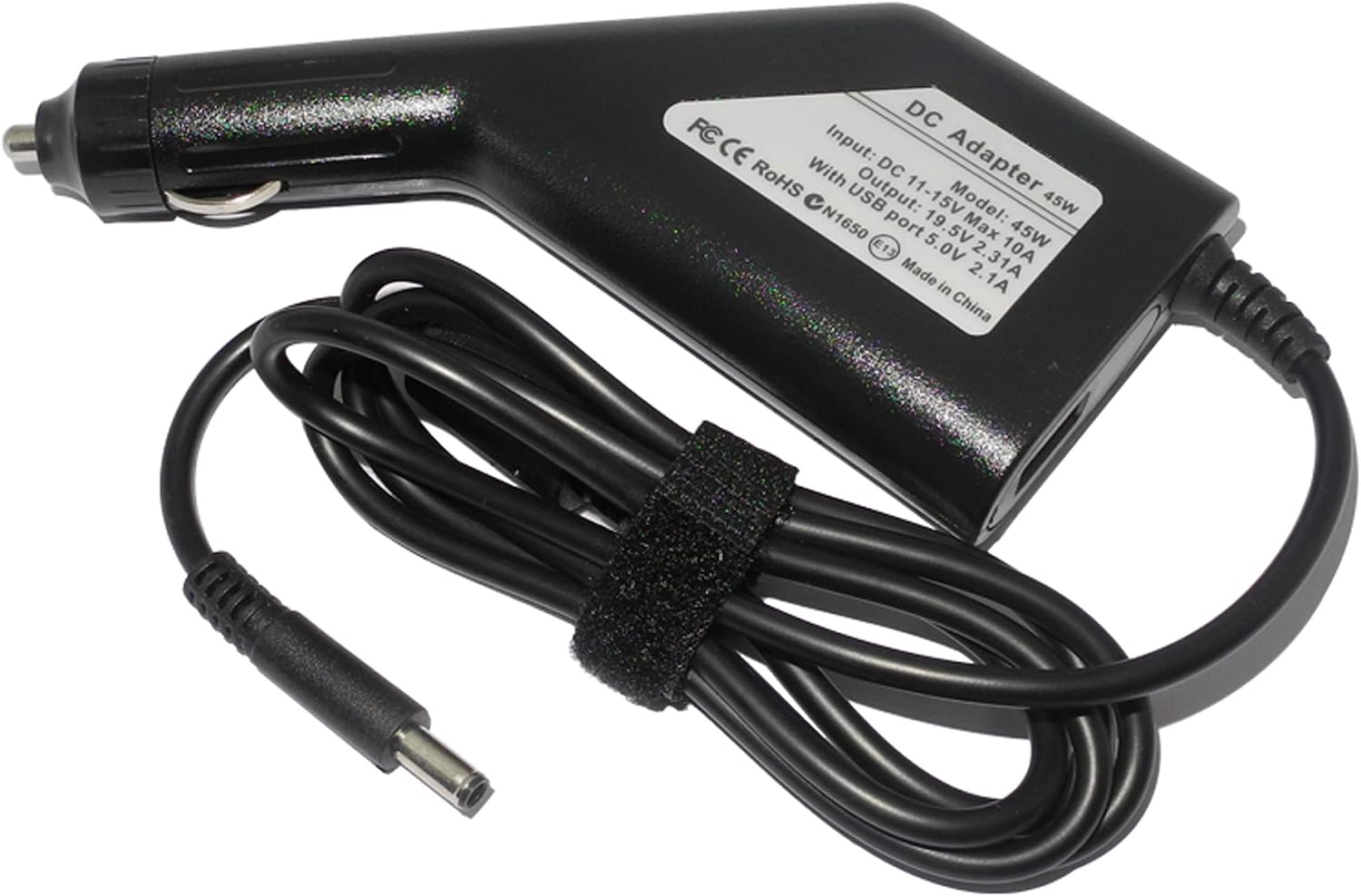 19.5V 2.31A 45W Laptop Car Charger Adapter Compatible for DELL Latitude 13 7350 lnspiron 14 7437 XPS 12 13 9333 9343 9344 9350 9360