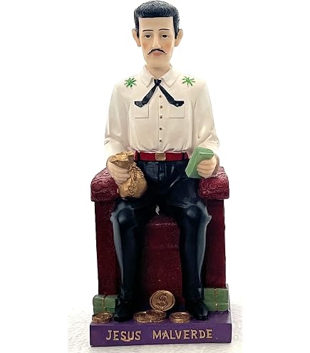 マフィアの聖人 ヘスス マルベルデ胸像 Jesús Malverde Amazon.com: 8