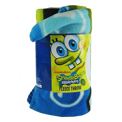 Spongebob Squarepants Fleece Throw Blanket Home Decor Home