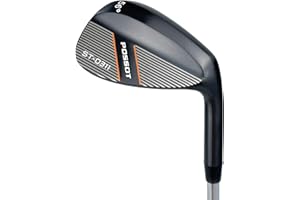 POSSOT 3 PCS Wedge Set or Individual Golf Wedges, Available in 52° Gap Wedge, 56° Sand Wedge and 60° Lob Wedge for Man and Woman Right Hand, Deeper Grooves for Mixer Spin