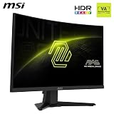 MSI MAG 244C 24 inch Curved FHD Monitor 1500R 1ms 180Hz VA DP HDMI view 3