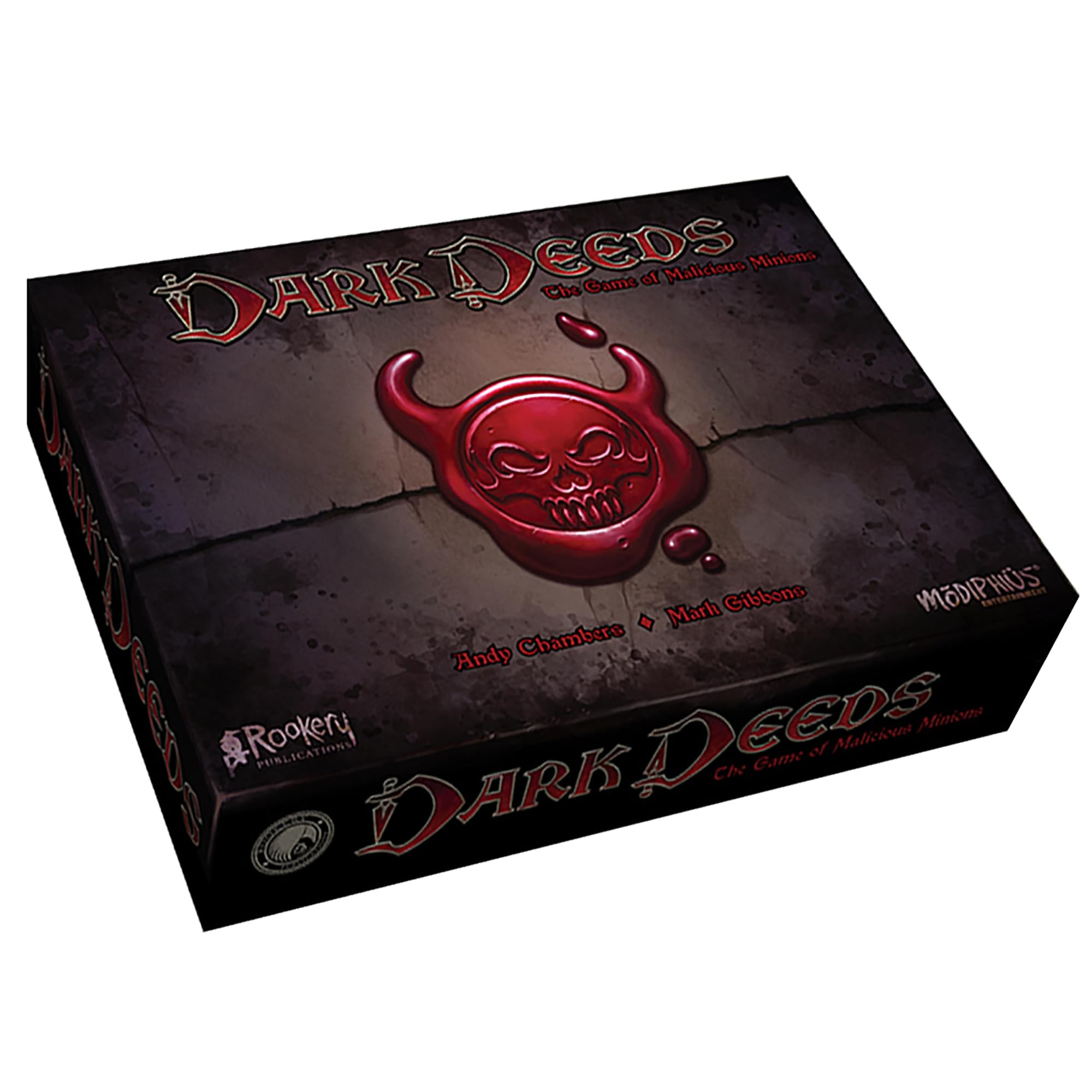UnderControl Modiphius Dark Deeds The Game of Malicious Minions