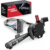 Nilight Turn Signal Switch for 1995-2000 Chevy GMC Suburban C/K Series | Fit 1995 1996 1997 1998 1999 2000 Tahoe Express Astro Safari Savana Yukon Cadillac Escalade 1995-1997 Blazer S10 Jimmy Sonoma