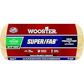 Wooster Brush R241-7 Super/Fab Roller Cover, 3/4-Inch Nap, 7-Inch , Yellow