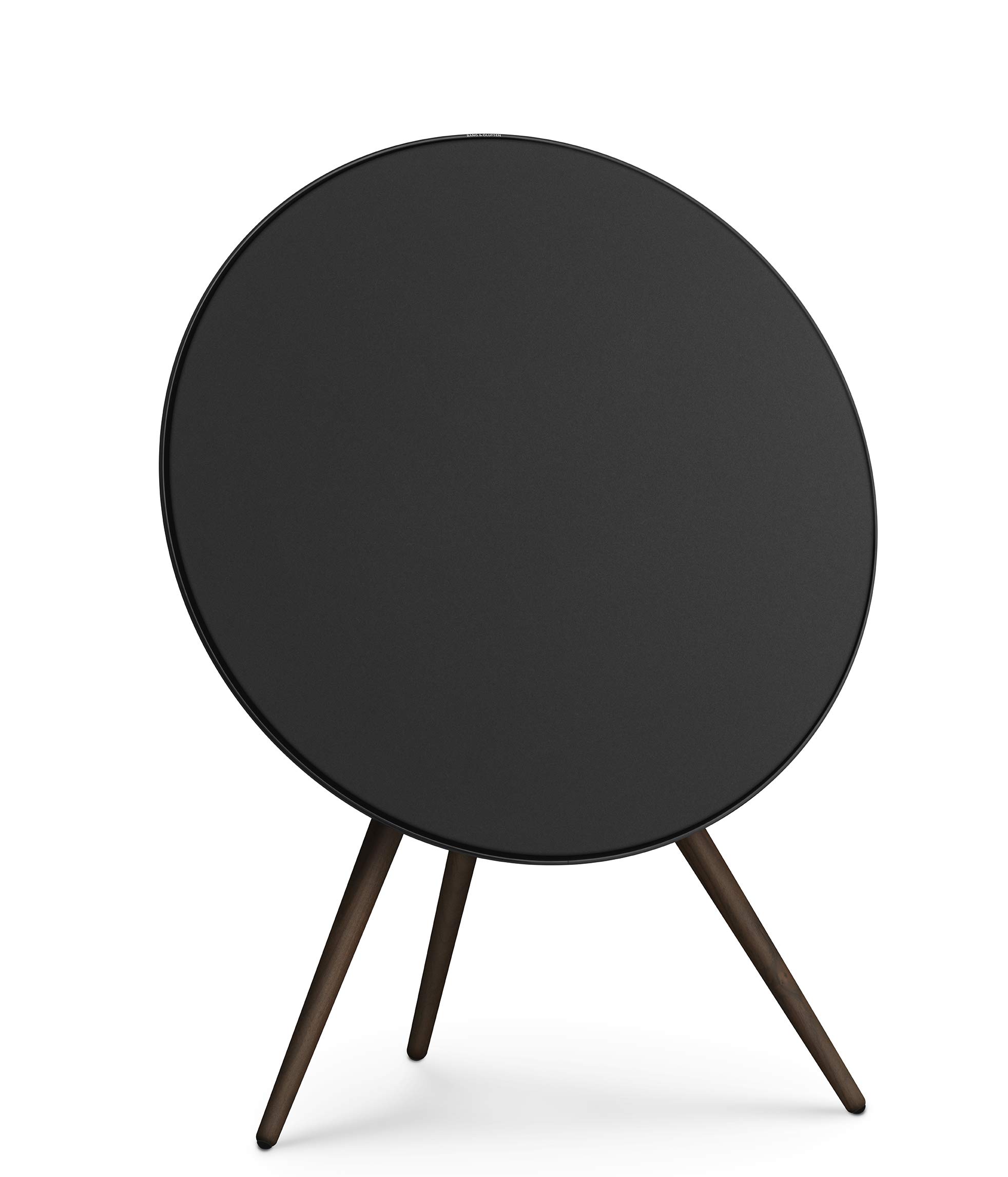 Bang & Olufsen Beoplay A9 (4th Generation) - Iconic and Powerful Wireless Multiroom WiFi and Bluetooth Home Speaker with Active Room Compensation - Black with Walnut Legs