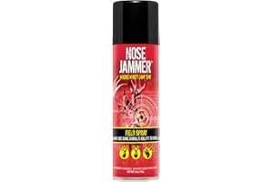 Nose Jammer Field Spray - Natural Hunting Scent Eliminator Spray - Deer Scent Blocker, Use on Clothes, Boots and Gear to Eliminate Odors