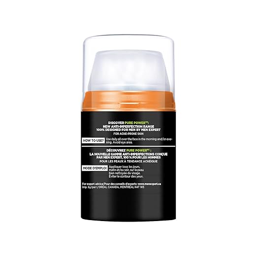 loreal pure power moisturiser