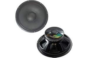 Harmony Audio 2X HA-P15LS8x2 Replacement 15" Pro PA 1000W Subwoofer - Speaker 8 Ohm
