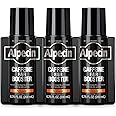 Alpecin Black Edition Caffeine Hair Booster, Scalp Tonic for Men's Thinning Hair Growth, 3-Pack