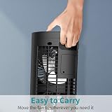 DR.PREPARE Desk Fan Tower Cooling Fan 3 Speed 110° Oscillation 3 Timers UK Plug view 7