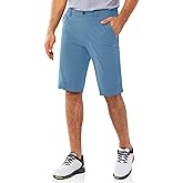33,000ft Men's Golf Shorts Dry Fit, Lightweight Quick Dry Golf Stretch Shorts with Pockets 11" Inseam for Travel Casual