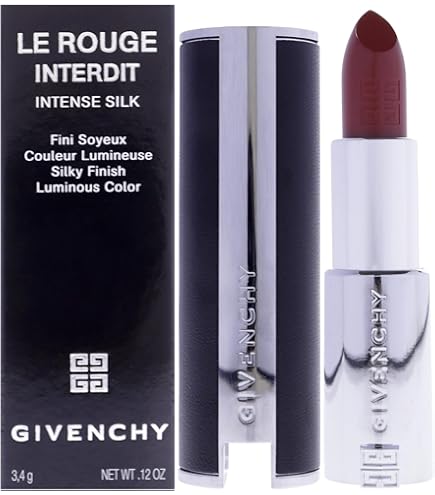Amazon.com : Le Rouge Interdit Intense Silk Lipstick - N334 Grenat