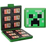 JINGDU Game Card Case for Nintendo Switch,Portable & Thin Hard Shell Box, Protective Shockproof Cartridge Holder Carrying Sto