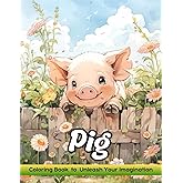 Pig: Coloring Book for Adults with Pig for Stress Relief and Relaxation