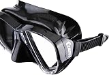 Cressi Big Eyes Alpha Ultra Dry Combo Black/Black Mask Snorkel UD view 9