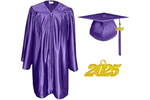 Herrenbek Preschool and Kindergarten Graduation Cap and Gown with 2025 Charm Tassel Available in bulk