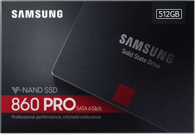 Samsung 512GB MZ-76P512BW SSD 2.5 Inch SATA III Internal Solid State Drive