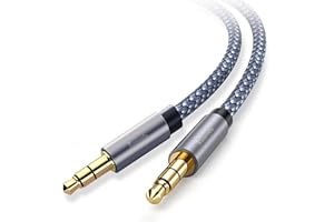 Ruaeoda Aux Cord 6ft,3.5mm Audio Cable Male to Male Stereo Hi-Fi Sound Nylon Braided aux to aux 1/8 Cable for Headphones Car Home Stereos Speakers Tablets