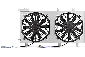 Mishimoto MMFS-WRX-01P Performance Aluminum Fan Shroud Fits Subaru Impreza WRX/STI 2001-2007 Silver