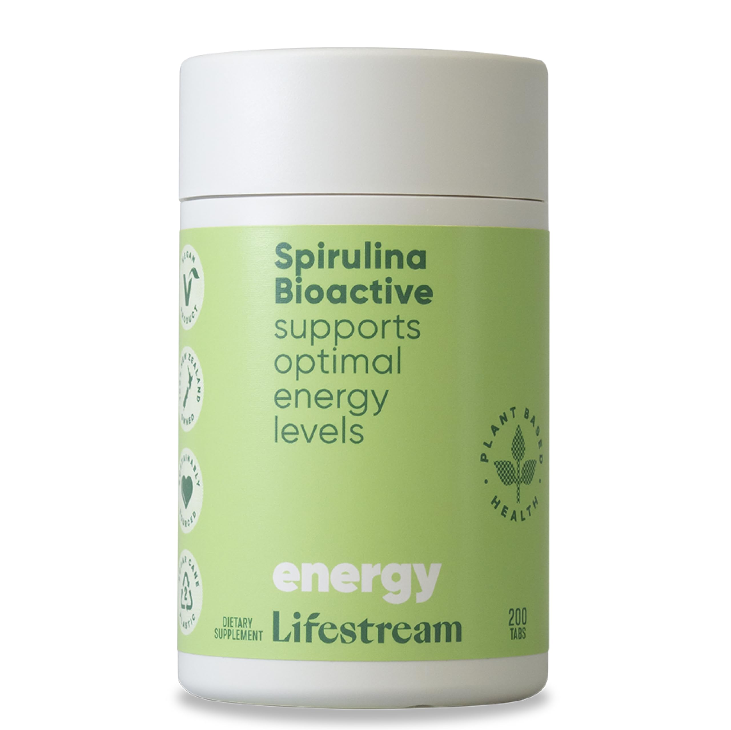 Lifestream Spirulina Tablets 500mg Pack of 200