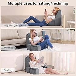 ENITYA Reading Pillow for Sitting in Bed