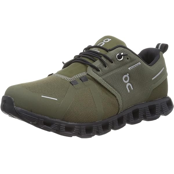 Amazon.com | On Men's Cloud 5 Waterproof Sneakers, Black/Black